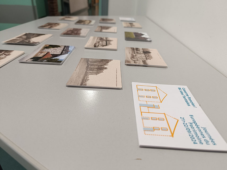 Photographies anciennes de la caserne Ronzier.