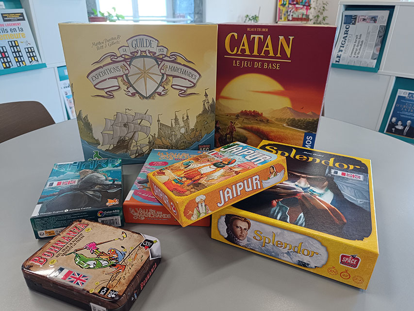 Jeux de société.
