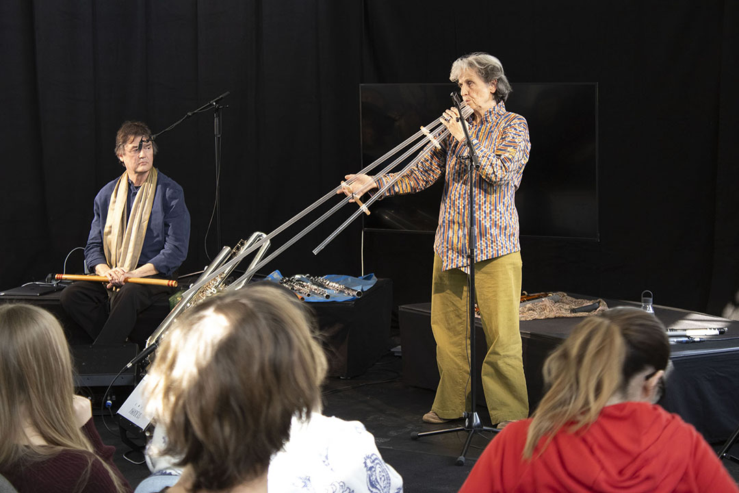 Isabelle Courroy, spécialiste de flûte oblique Kaval