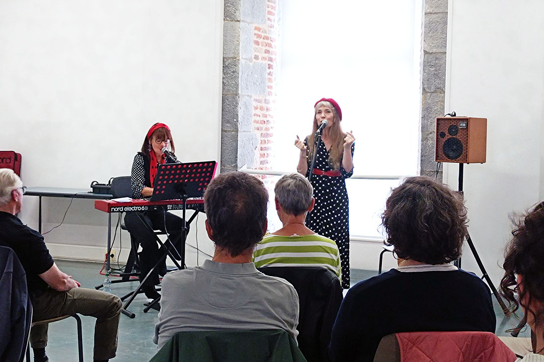 Le duo jazz Nat et Jane en concert