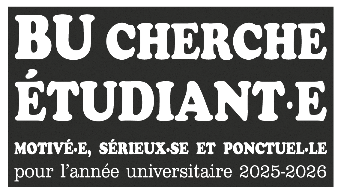 [Jobs &eacute;tudiants] Les BU recrutent